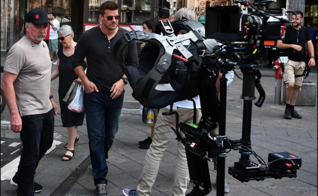 Glumačka zvijezda David Boreanaz snima na ulicama Beograda
