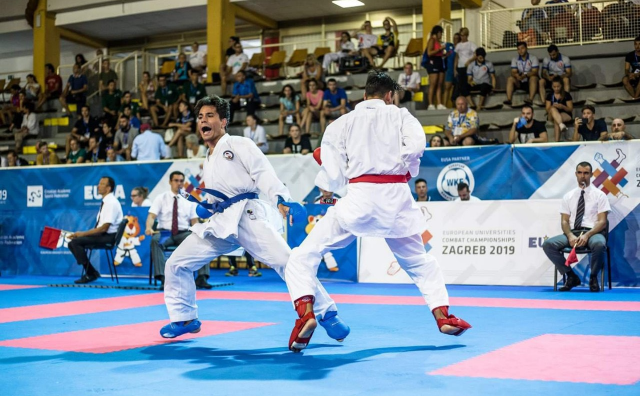 Šest članova Sveučilišnog karate kluba „Neretva“ Mostar nastupalo je na Europskom sveučilišnom prvenstvu