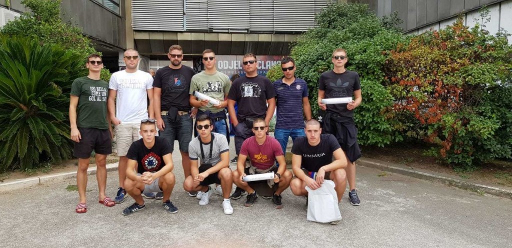 U parku Za sva vrimena i korčulanska Torcida