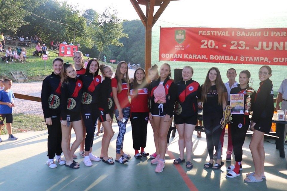 HŽRK Zrinjski: Plemkinje pobjednice Internacionalnog handball pyramid kupa “Visoko 2019”