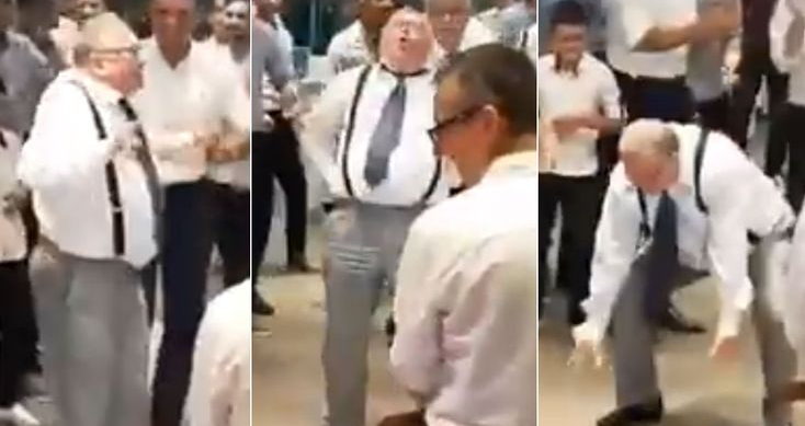 Vladimir Šeks na svadbi u Ljubuškom pokazao neviđene plesne pokrete