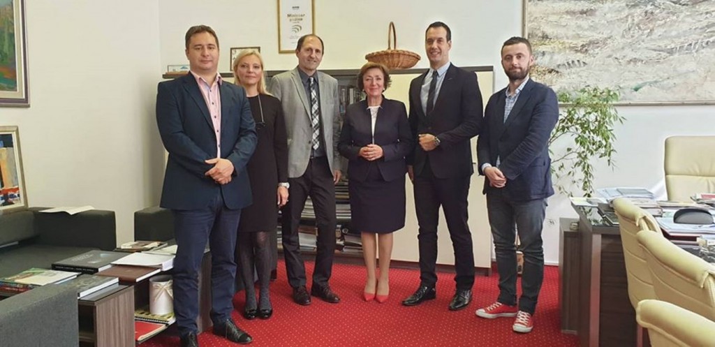 Federalna ministrica kulture i sporta Zora Dujmović primila izaslanstvo HKD Napredak