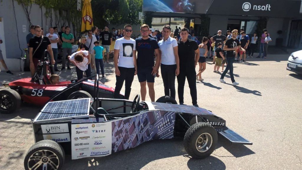 Automobil posuških učenika predstavljen na sajmu novih tehnologija u Mostaru