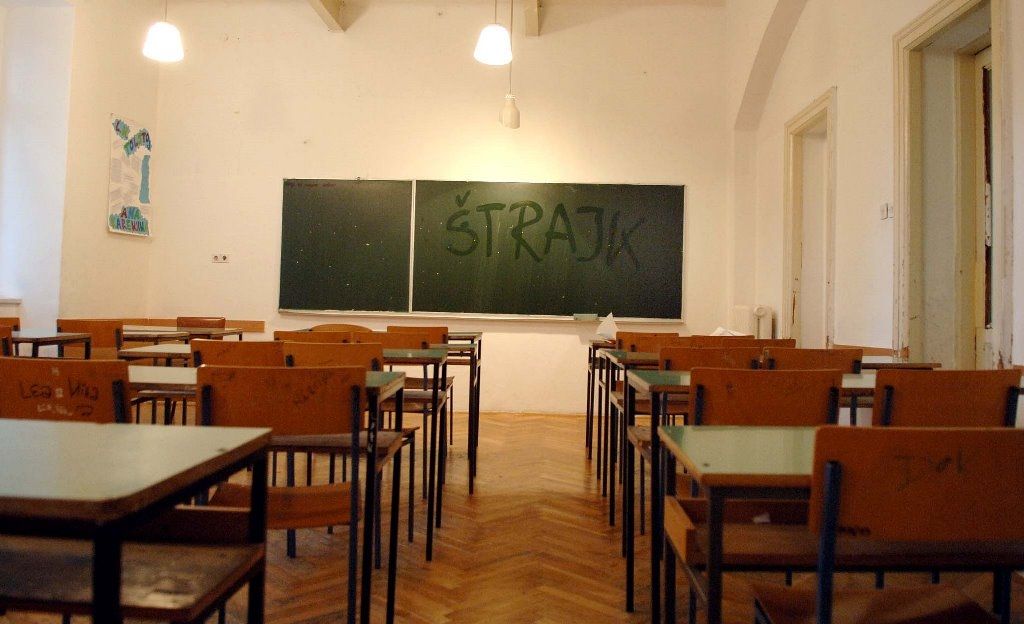 U osnovnim školama HNŽ-a održan štrajk upozorenja