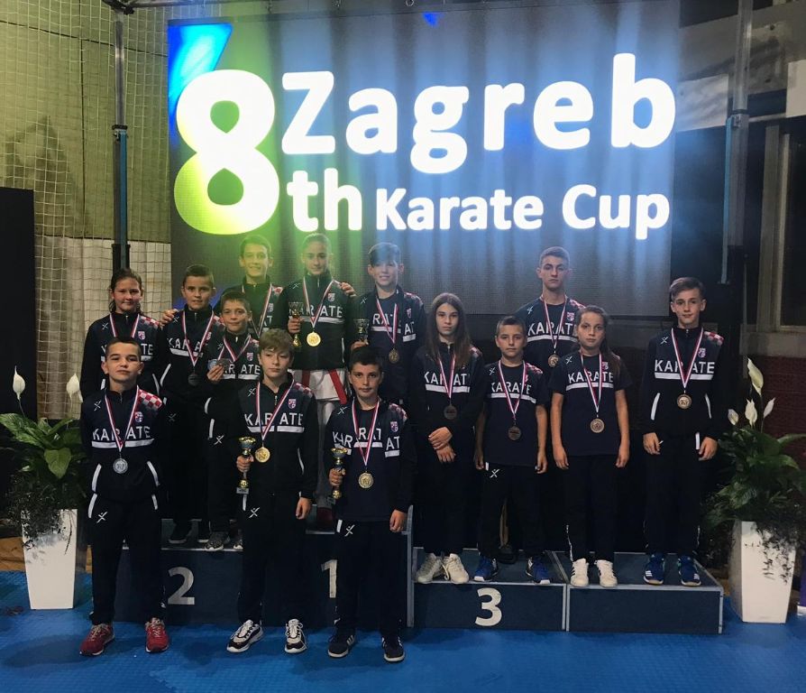 Odličan nastup u Zagrebu za Karate klub Brotnjo-Hercegovina