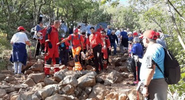 Uspješna akcija spašavanja na Križevcu