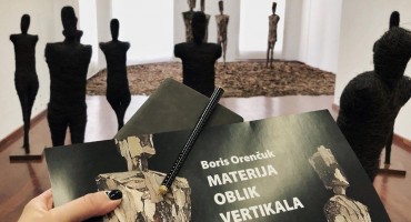 U umjetničkoj galeriji BiH otvorena samostalna izložba struktura mostarskog kipara Borisa Orenčuka
