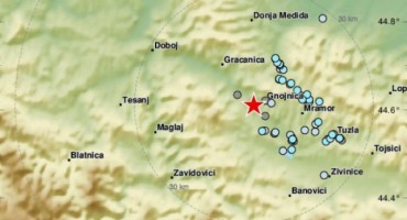 Novo podrhtavanje tla u BiH: Registriran zemljotres na području Tuzle
