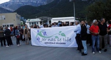 deponija uborak , prosvjed, deponija uborak 