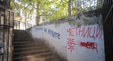 Poruke mržnje prema Hrvatima: Ispisani grafiti ‘granate na Hrvate’