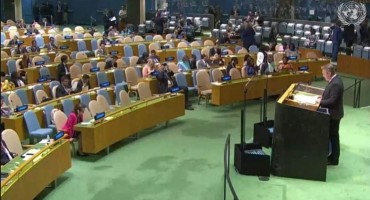 Komšić pred praznom dvoranom Skupštine UN-a održao govor