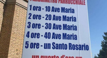 molitva, parking, italija