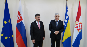 Čović se zahvalio Lajčaku na potpori koju je Slovačka pružila BiH