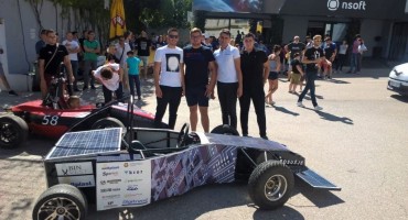 Automobil posuških učenika predstavljen na sajmu novih tehnologija u Mostaru