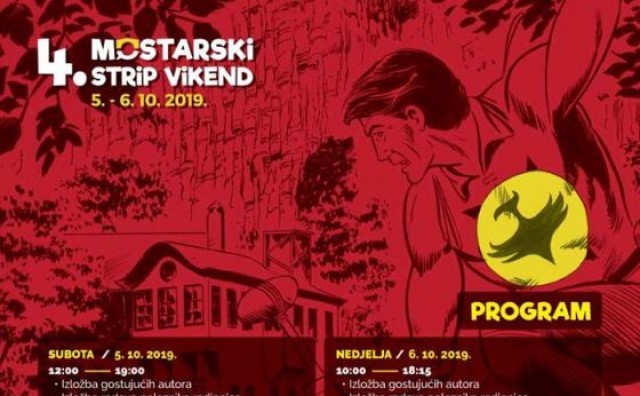 4. Mostarski strip vikend nastavlja se sutra u velikoj dvorani Hrvatskog doma Hercega Stjepana Kosače