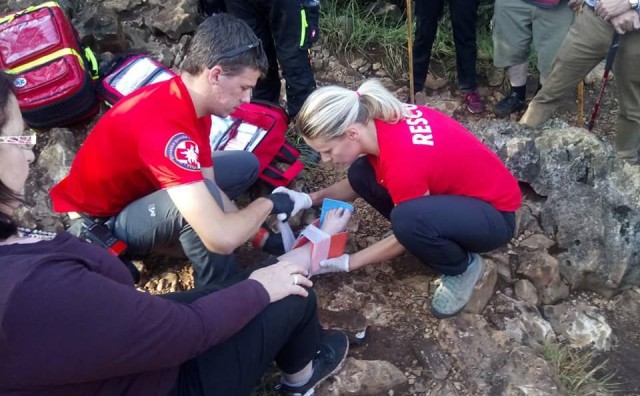 ozljeda, Međugorje, Brdo Ukazanja