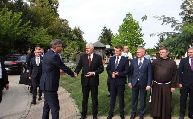 Dragan Čović, Andrej Plenković, Zvonko Milas