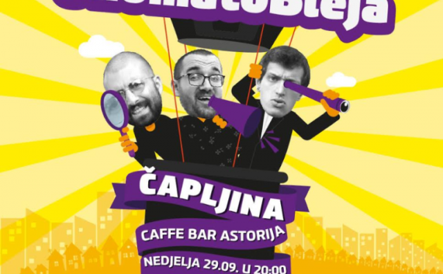 Onomatobleja Show, Čapljina, stand up komedija