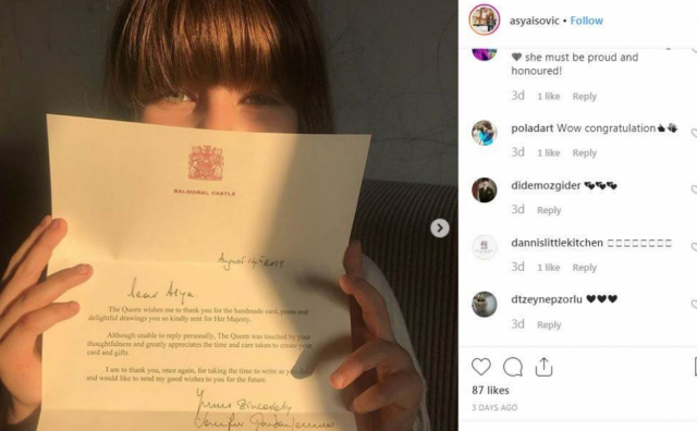 Devetogodišnja djevojčica dobila odgovor na pismo od kraljice Velike Britanije