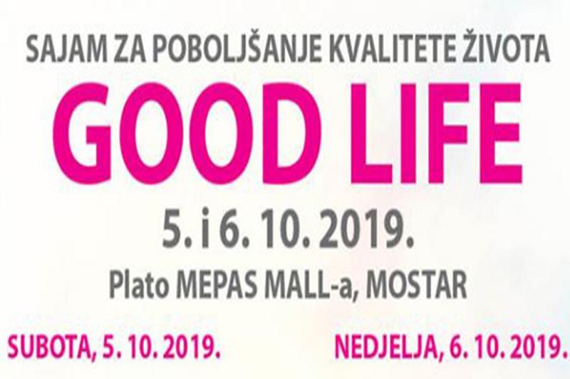Brojnim programskim sadržajima danas od 11 sati se nastavlja sajam Good Life