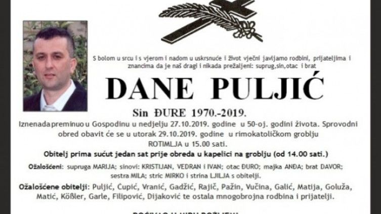 Stolački profesor preminuo od posljedica premlaćivanja