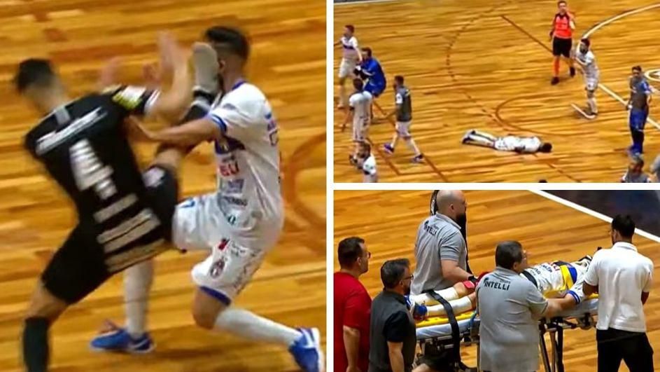 Horor na futsal utakmici: Nakon užasnog nokauta igrač ostao nepomično ležati