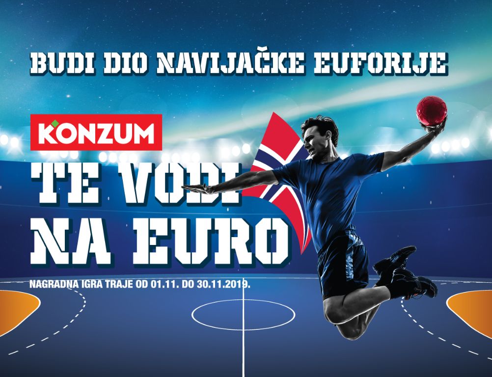 Konzum svoje kupce vodi u Norvešku na Europsko rukometno prvenstvo