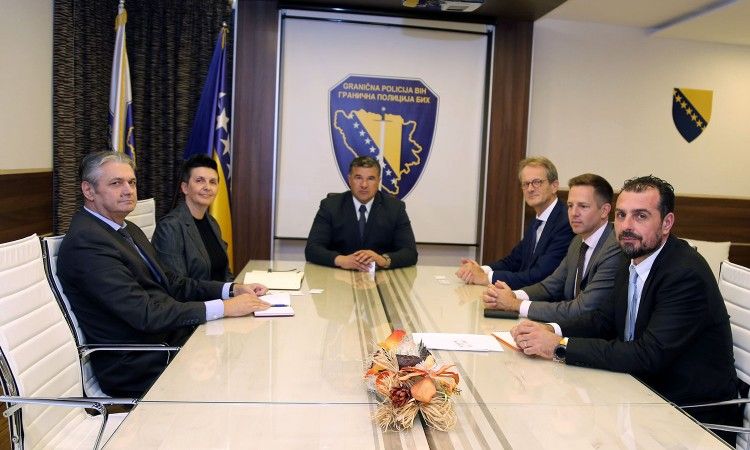 Veleposlanik Kraljevine Nizozemske u posjeti Graničnoj policiji BiH
