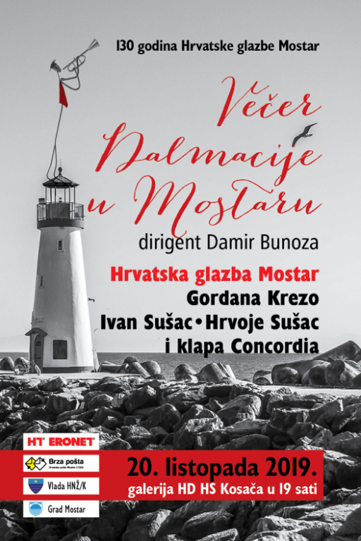 Čari Dalmacije uz Hrvatsku glazbu Mostar