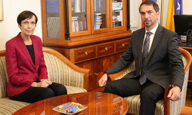 Predsjednik FBiH primio u nastupni posjet veleposlanicu SR Njemačke u BiH