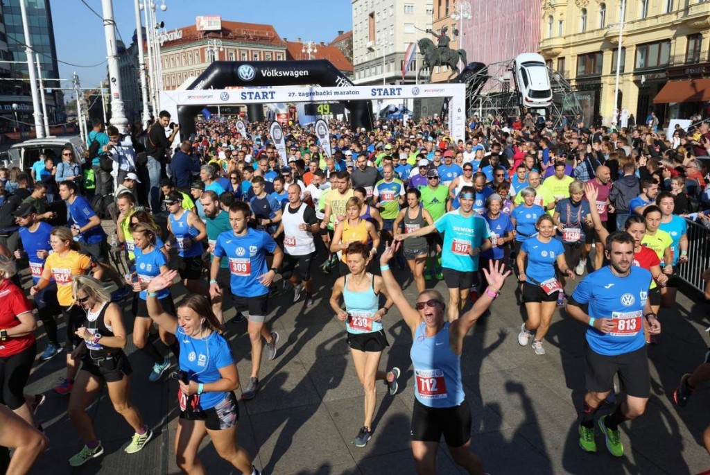 Zagrebački maraton je europski hit s preko 6000 prijava za tri utrke
