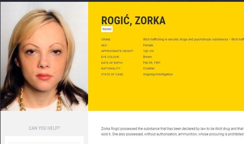 Popis najtraženijih kriminalki: Među njima je i 28-godišnja Hrvatica, evo zašto je za njom raspisana tjeralica