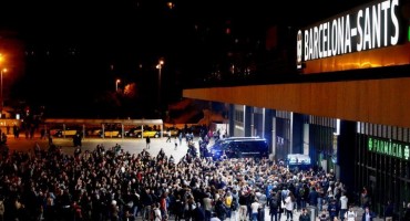 Zagovornici nezavisnosti u Barceloni pokušavaju blokirati željeznički kolodvor