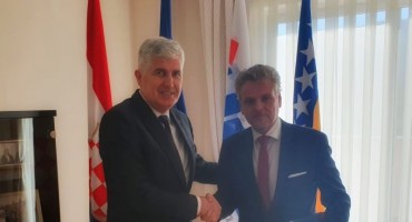 Dragan Čović, nastupni posjet, Johann Sattler, BIH