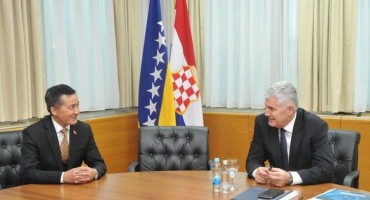Čović se sastao s veleposlanikom NR Kine u BiH