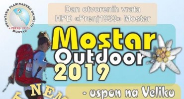 HPD Prenj 1933 Mostar i ove godine organizira planinarenje i druženje pod nazivom 'Mostar Outdoor'