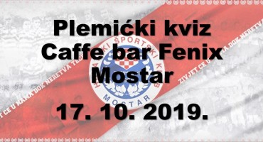 Kviz posvećen Zrinjskom: Plemićki kviz u Caffe baru Fenix 17. listopada