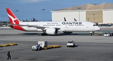 najduži let, Qantas, putnički zrakoplov