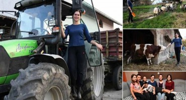 Majka petero djece bavi se poljoprivredom: Selo daje mir kojeg u gradovima ima mnogo manje