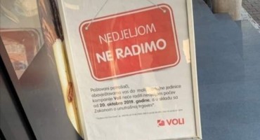 crna gora, rad nedjeljom