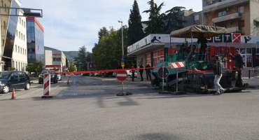 Počelo asfaltiranje Vukovarske ulice u Mostaru