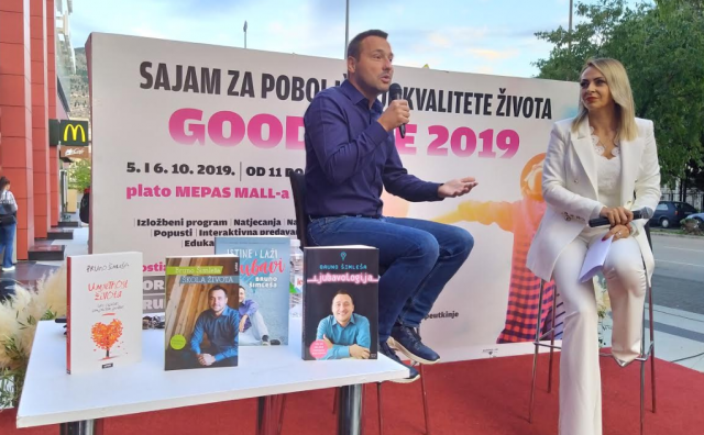 VIDEO/Bruno Šimleša u Mostaru: Ljubav nadilazi ono razumno, iako ljubav nije samo puki osjećaj