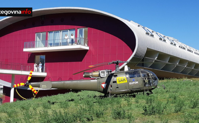 SKB Mostar, helikopter