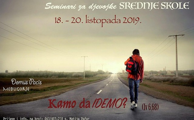 Seminar za srednjoškolke u Međugorju