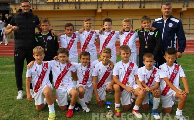 Mali nogometaši HŠK Zrinjski zauzeli treće mjesto na Memorijalnom turnir 'Ante Erić' u Čitluku