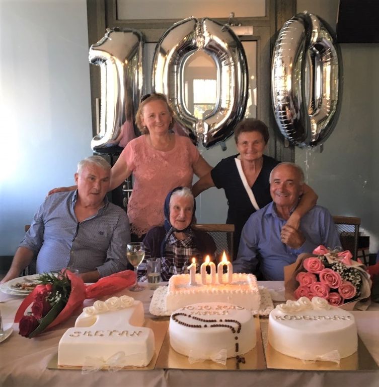 100 godina,baka Mara,rođendan