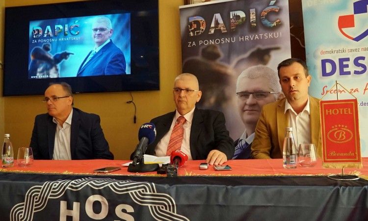 Đapić u Mostaru: Zagovarat ću formiranje hrvatske republike u BiH
