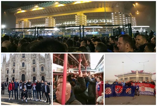 Dinamo će imati veliku podršku navijača na San Siru, među njima i mnogi Hercegovci