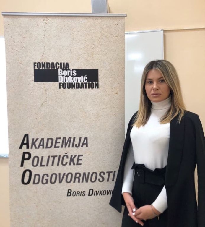 Doris Čuljak predstavljala Mladež HDZ BiH na akademiji Fondacije Boris Divković