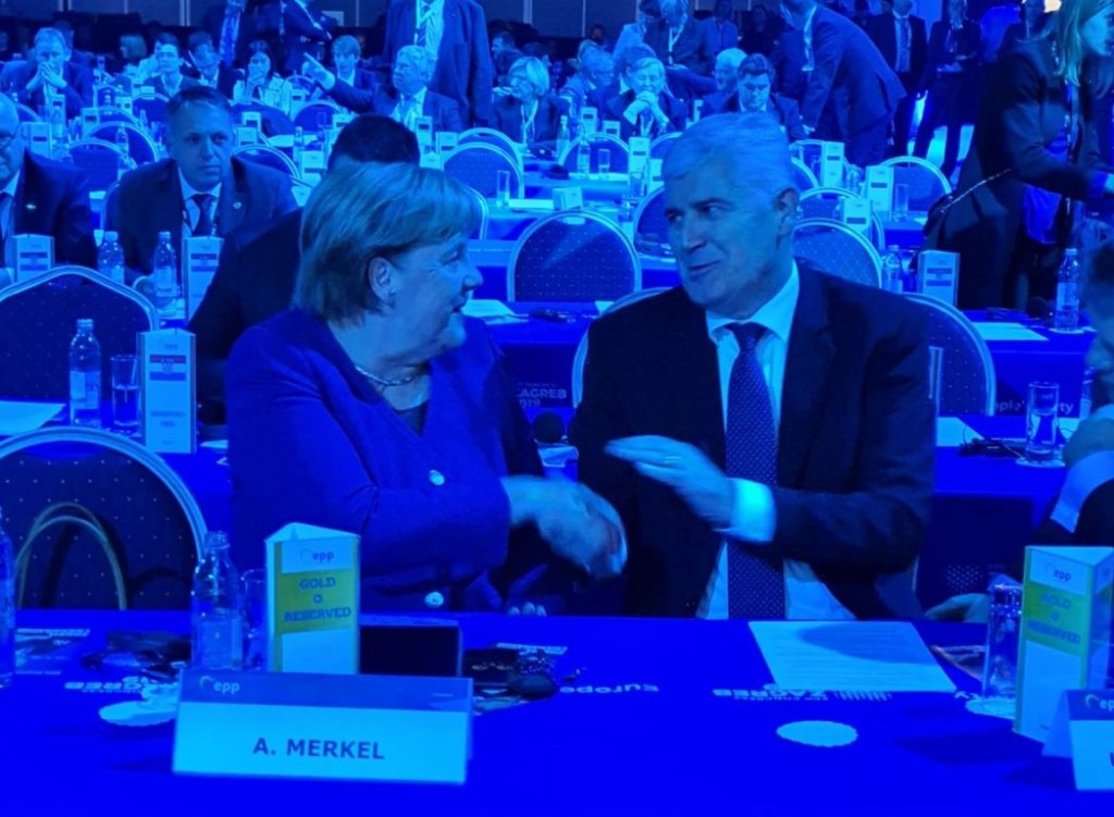 Čović se u Zagrebu sreo sa Merkel: Razgovori o budućnosti EU i BiH